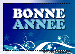 BONNE ANNEE CLIGNOTANTE