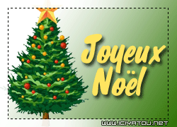 Sapin de noel en entier