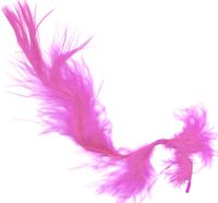 PLUMES DE BOA FUSCHIA 2