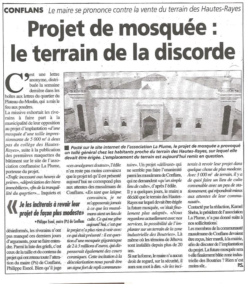 MOSQUEE GAZETTE 26 05 2010  POUR BLOG