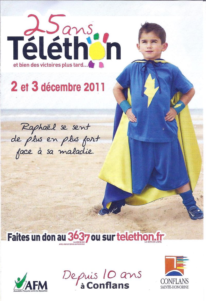 25 ans du téléthon