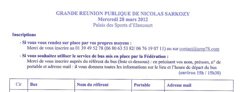 LISTE  DES REFERENTS MEETING ELANCOURT 28 03 12