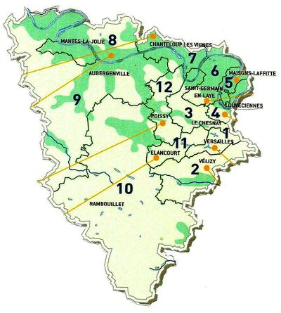 CARTE DES CIRCOS DU 78 CARTE DES CIRCOS DU 78