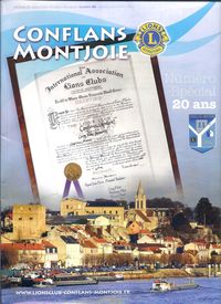 20 ANS DU LIONS CLUB CONFLANS MONTJOIE