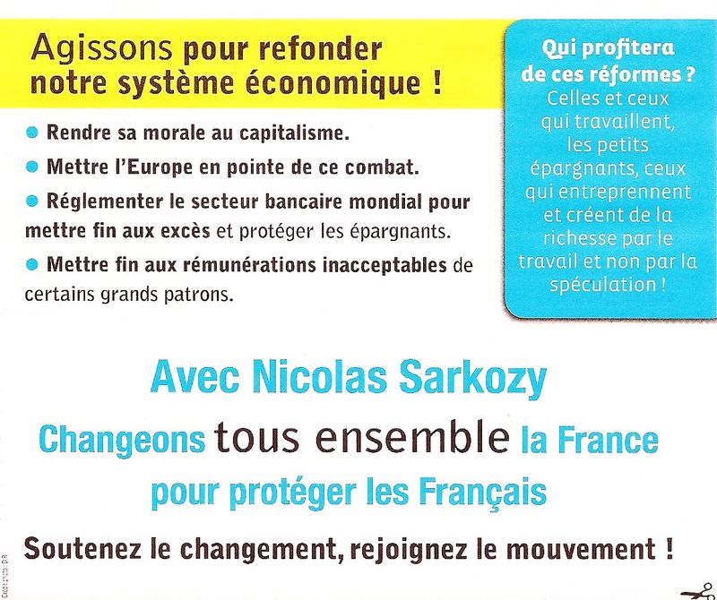 NS EN 1ERE LIGNE POUR LUTTER CONTRE LA CRISE FINANCIERE VERSO