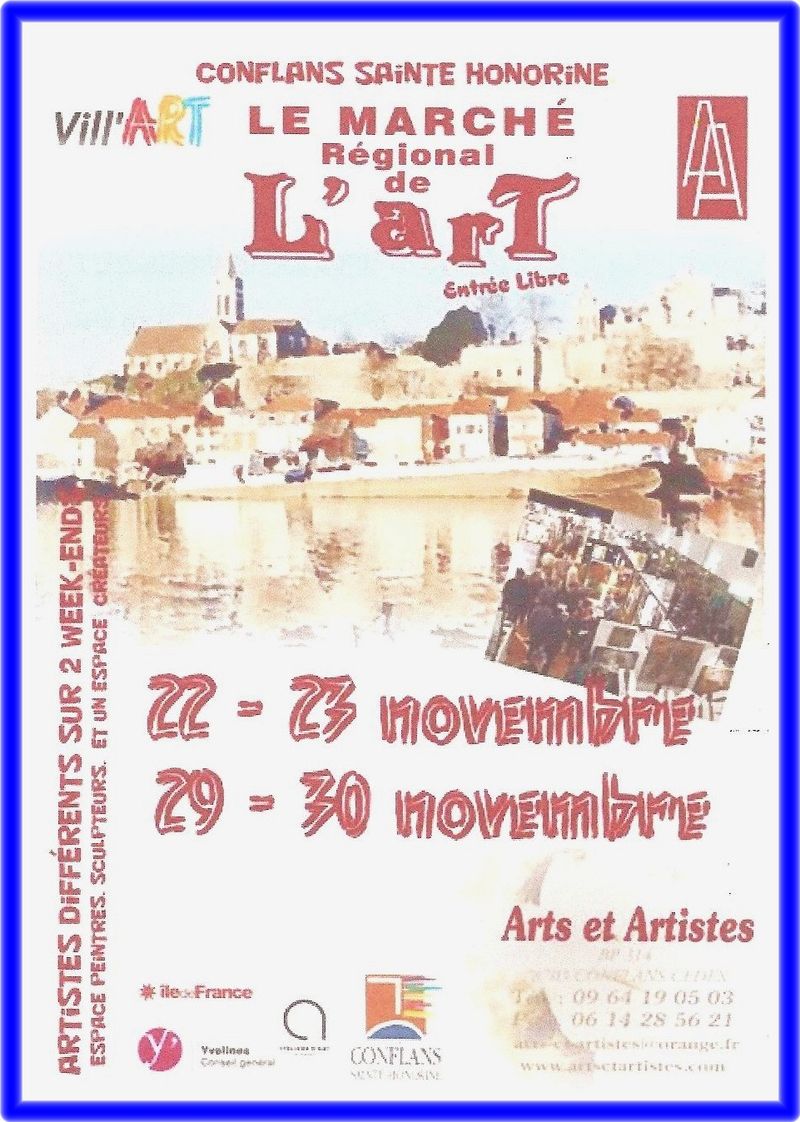 Affiche Marché Art 11 2014